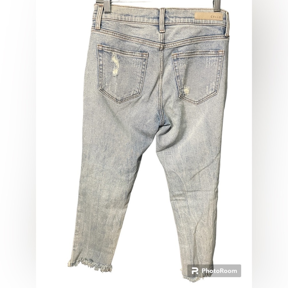 Cello Jeans | Cello Jeans Mid Rise Destroyed Slim, Size 3 - Picture 5 of 9
